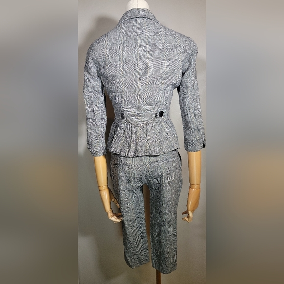 🚨Sale🚨Vintage 1980's Candies 2 piece Blazer/ Capri Suit, size Small/3 - Picture 6 of 11